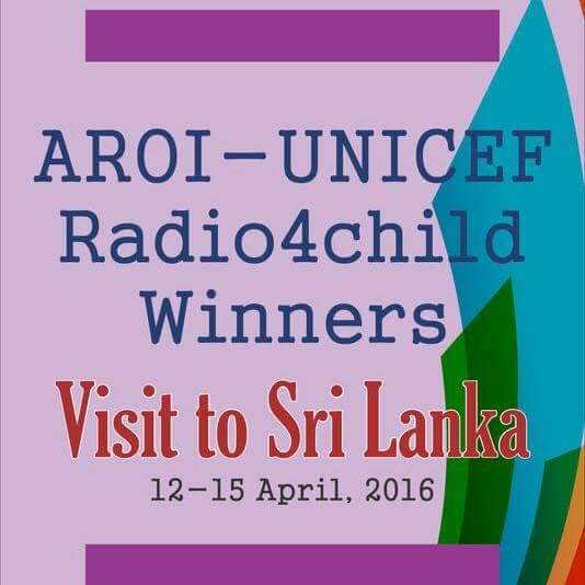 UNICEF organized a Sri Lanka Exposure visit for winners of Radtio4Child Awards